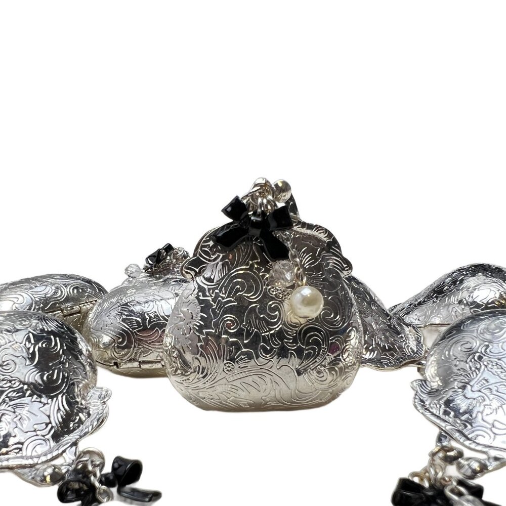 8 Mini Coin Purses Vintage Style Favors Gifts Crafts Jewelry Making (Lot A)